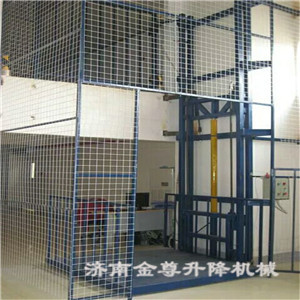 濟(jì)南金尊導(dǎo)軌式升降平臺(tái) 液壓升降平臺(tái)配置