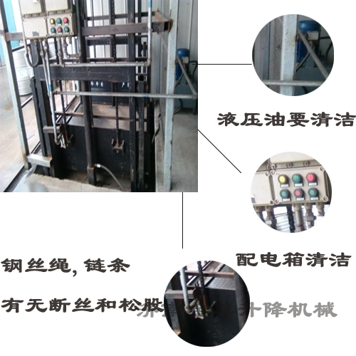 導軌式升降平臺